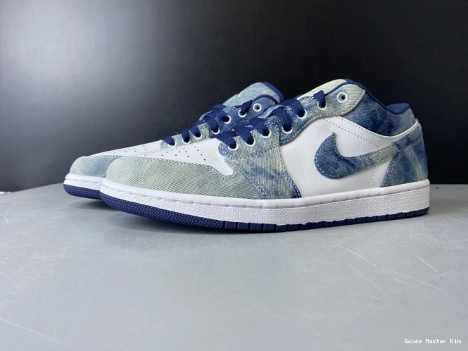 Denim 1 Air Low CZ8455-100 Washed Jordan 0714